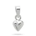 5,5 x 8,5 mm hjärta hängen i silver - Amoré