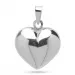 14,5 x 16 mm hjärta hängen i silver