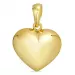 15 x 23 mm hjärta hängen i 8 karat guld