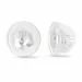 3 par ploppar i silver