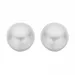 5-5,5 mm scrouples vita pärla örhängen i silver
