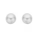 4 mm Scrouples runda pärla örhängen i silver