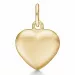 8,5 x 8 mm Støvring Design hjärta hängen i 8 karat guld