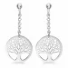 Støvring Design livets träd örhängen i silver