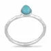 matt ring i silver