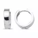 13 mm creol i rhodinerat silver