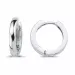 13 mm creol i rhodinerat silver