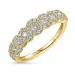 briljant diamantring i 14  karat guld 0,56 ct