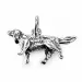 hundar hängen i silver