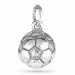 fotboll hängen i silver