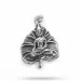 Buddha hängen i silver