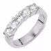 vit zirkon ring i silver