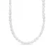 6 mm halsband med sötvattenspärlor