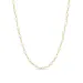 3 mm halsband med sötvattenspärlor