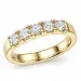 lab grown diamant alliancring i 14  karat guld 5 x 0,20 ct
