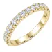 lab grown diamant ring i 14  karat guld 0,51 ct