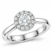 lab grown diamant ring i 14  karat vitguld 0,50 ct 0,23 ct