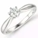 0,30 ct lab grown diamant ring i 14  karat vitguld 0,30 ct