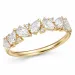 lab grown diamant ring i 14  karat guld 0,94 ct 0,05 ct