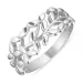 blad ring i silver
