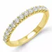 Diamant alliancring i 14  karat guld 0,51 ct