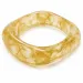 gul bangle i harts - AURA