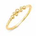 kula ring i förgylld mässing - Bubbly Pure
