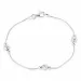 kulkedjearmband i silver 18 cm x 5,0 mm