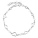 hjärta armband i silver