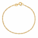 BNH singapore armband i 14 karat guld 17 cm x 1,5 mm