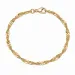 BNH singapore armband i 8 karat guld 17 cm x 3,5 mm