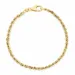 BNH cordel armband i 8 karat guld 17 cm x 3,2 mm