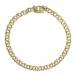 BNH bismark armband i 8 karat guld 17 cm x 4,0 mm