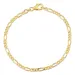 figaroarmband i 8 karat guld 17 cm x 2,8 mm