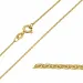 BNH Anker runda halsband i 8 karat guld 55 cm x 1,2 mm