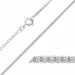 BNH veneziaarmband i silver 17 cm x 1,5 mm