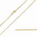 BNH panzerarmband i 8 karat guld 17 cm x 1,3 mm