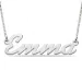 Namnhalsband med hänge i silver - My Letter