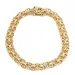 armband i 14 karat guld 18,5 cm x 6,5 mm