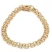 armband i 14 karat guld 21 cm x 6,5 mm