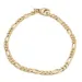 figaroarmband i 14 karat guld 21 cm x 2,8 mm