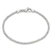 kungalänk armband i silver 21 cm x 2,0 mm