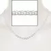 BNH bismark halskedja i silver 55 cm x 5,0 mm