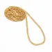 BNH singaporehalsband i 8 karat guld 45 cm x 1,5 mm