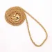 BNH vetehalsband i 14 karat guld 55 cm x 1,3 mm