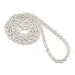 BNH cordel halsband i silver 60 cm x 3,2 mm