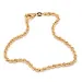 BNH cordel armband i 14 karat guld 18,5 cm x 2,7 mm