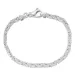Kungalänk armband i silver 21 cm x 3,2 mm