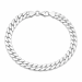 BNH panzerarmband i silver 21 cm x 6,6 mm