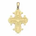 21 x 25 mm guld dagmarkors i 14 karat guld - Amoré